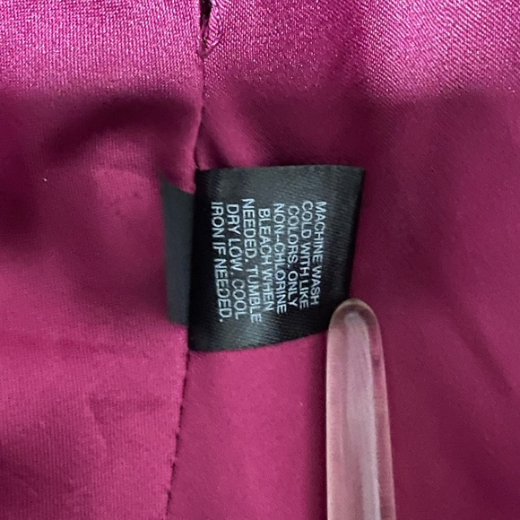 Express Fuchsia Strapless mini Dress size 0 - Picture 14 of 16